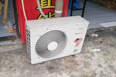 海丰空调突然不制冷只吹自然风怎么办？